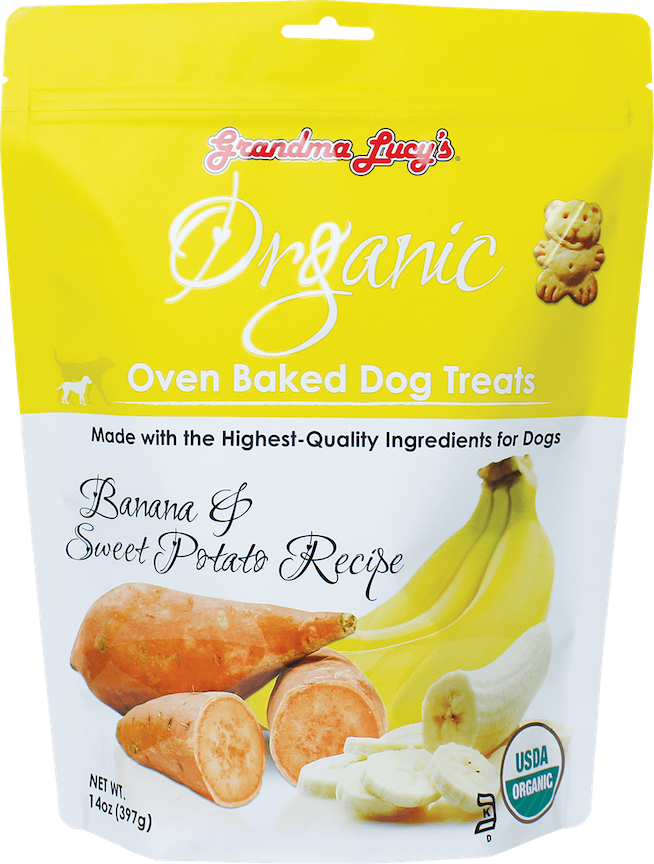 Grandma Lucys Biscuits Banana & Sweet Potato 14oz