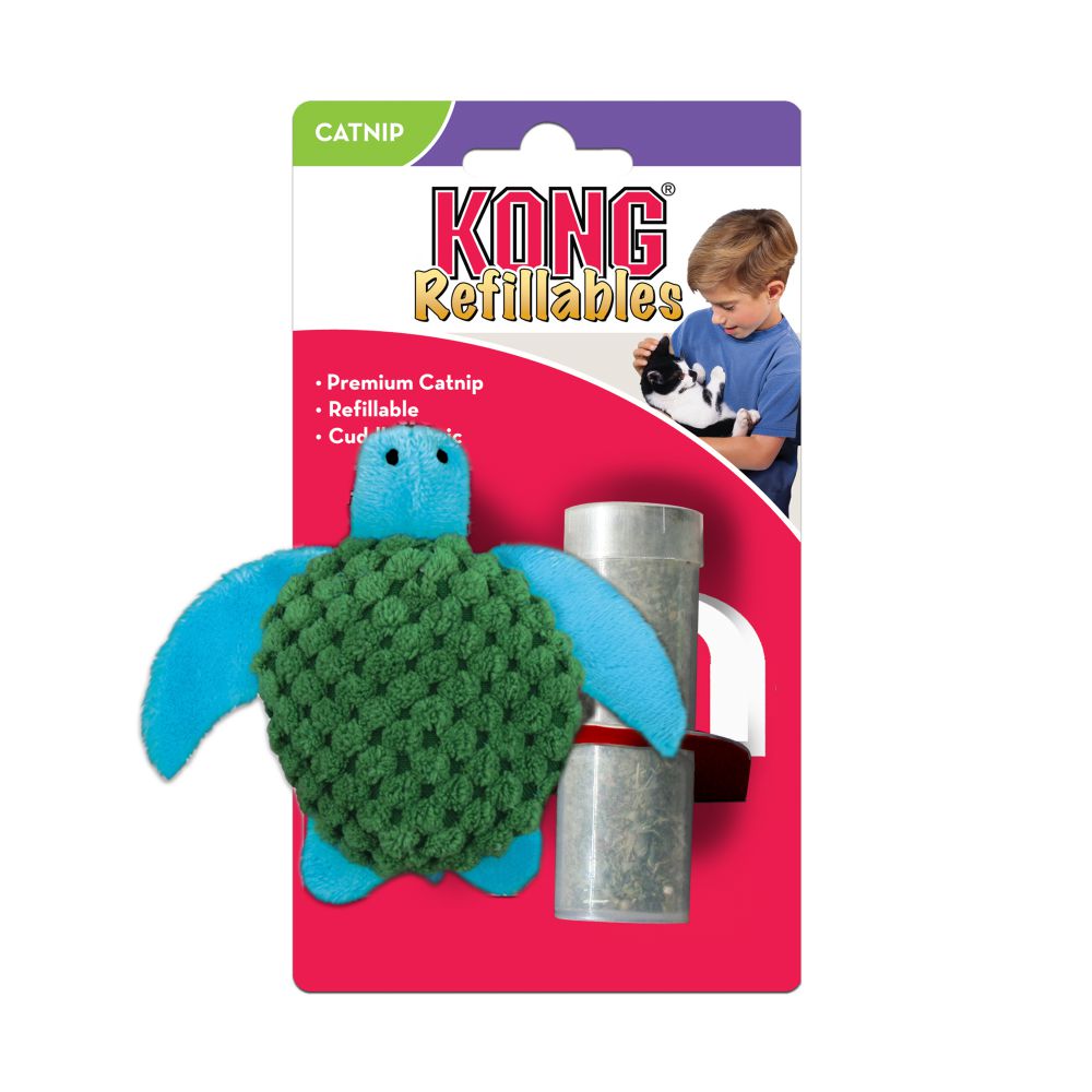 Kong Cat Toy Catnip Turtle