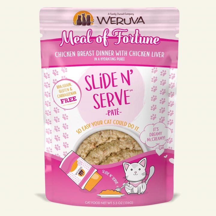 Weruva Cat Food Pouch Slide N' Serve Meal of Fortune