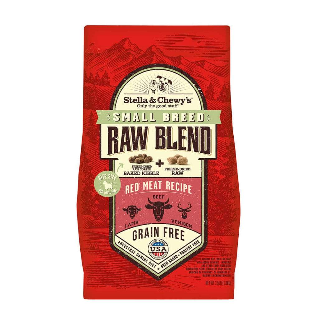 Stella & Chewy's Dry Dog Food Raw Blend Red Meat Recipe Small Breed