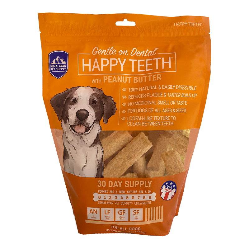 Himalayan Pet Happy Teeth Peanut Butter 30 Day Supply
