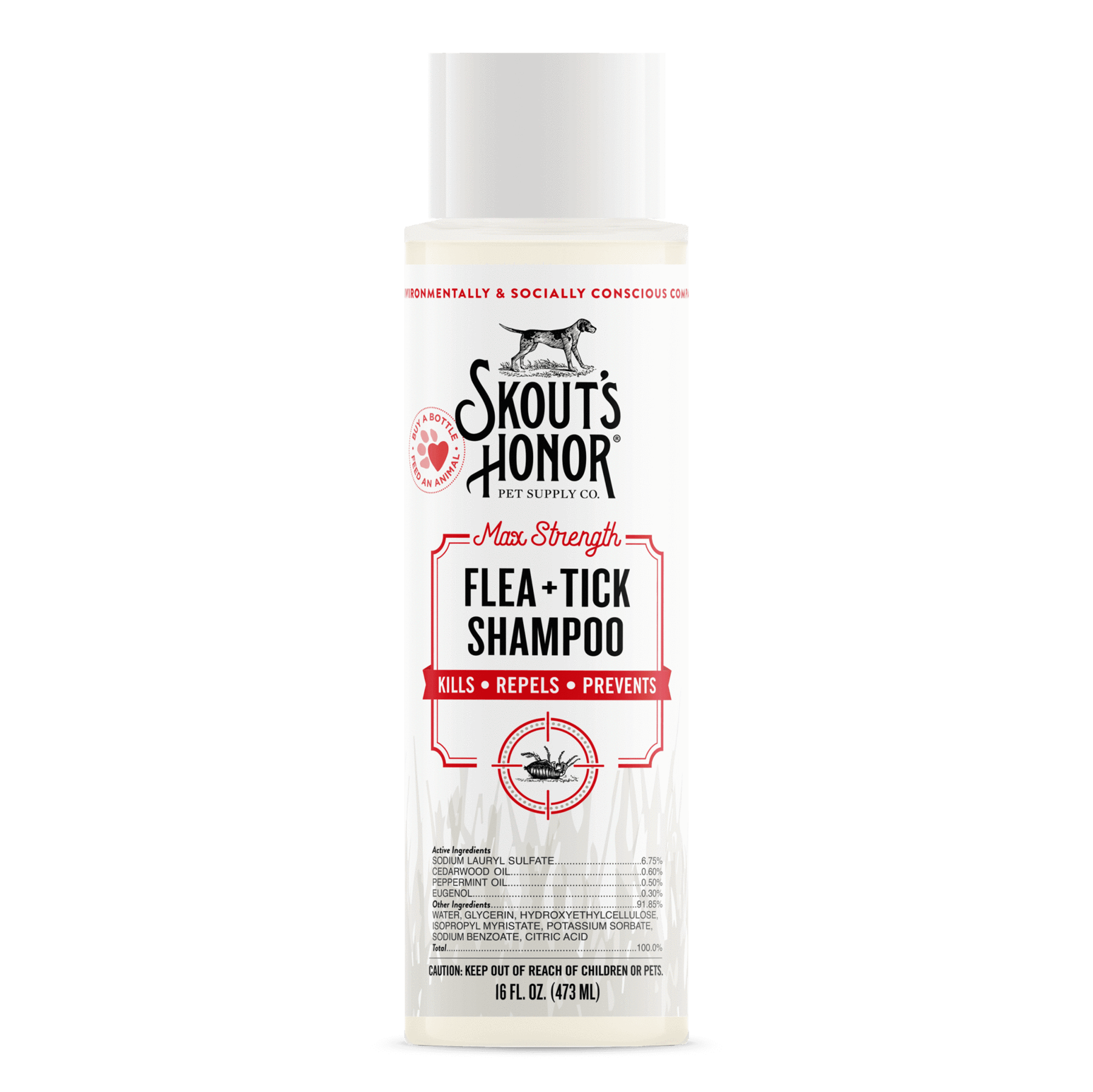 Skout's Honor Flea & Tick Shampoo 16oz