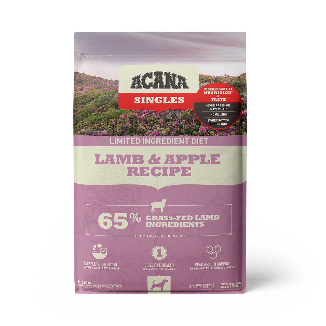 Acana Dry Dog Food Singles Lamb & Apple