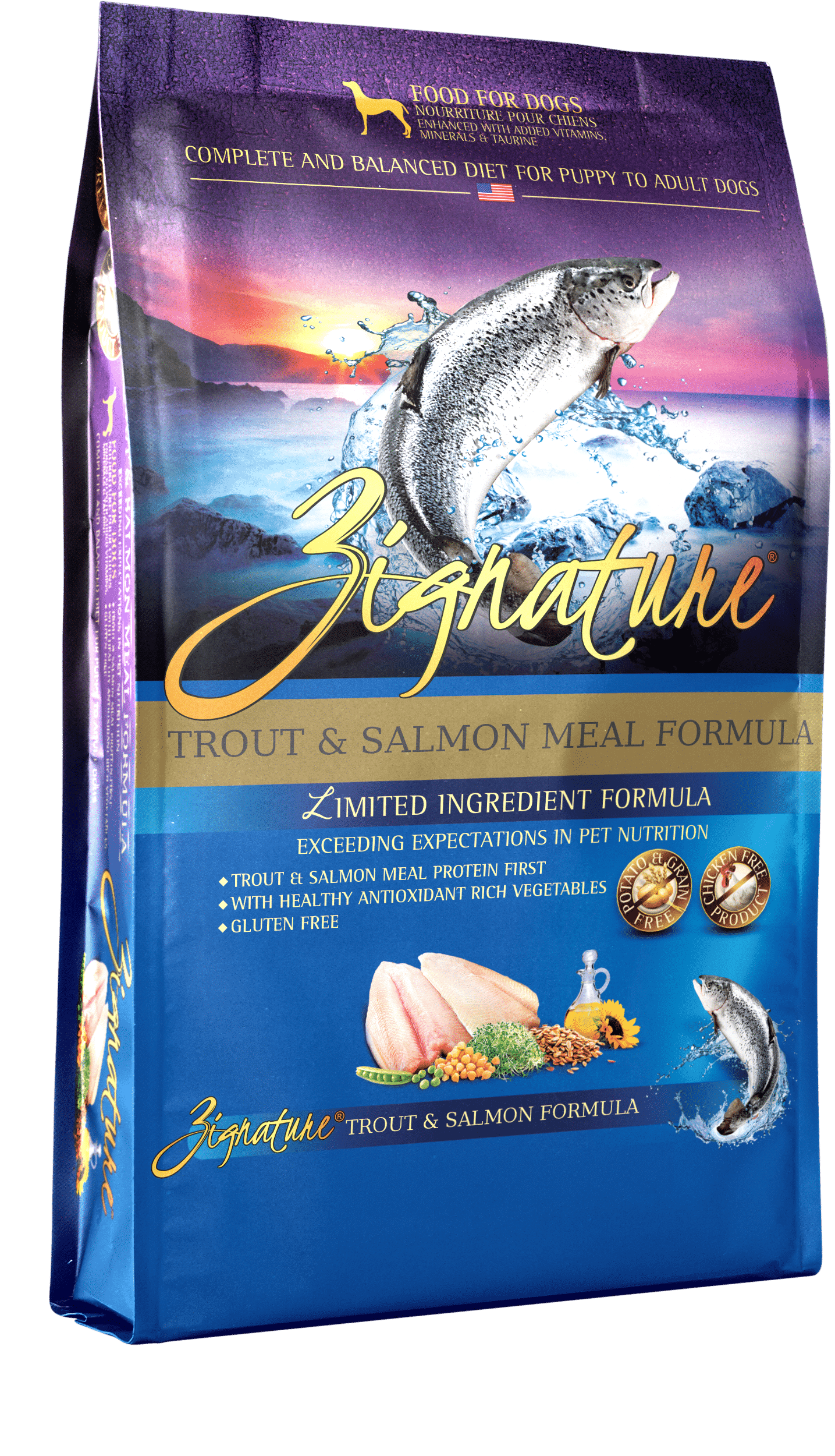 Zignature Dry Dog Food Trout & Salmon