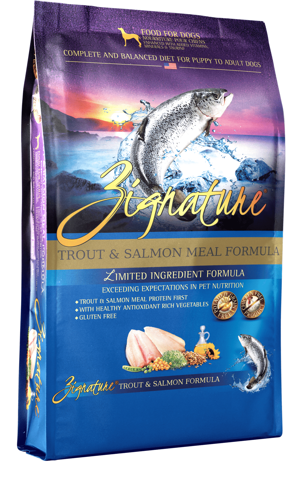 Zignature Dry Dog Food Trout &amp; Salmon