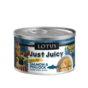 Lotus Canned Cat Food Just Juicy Salmon Stew